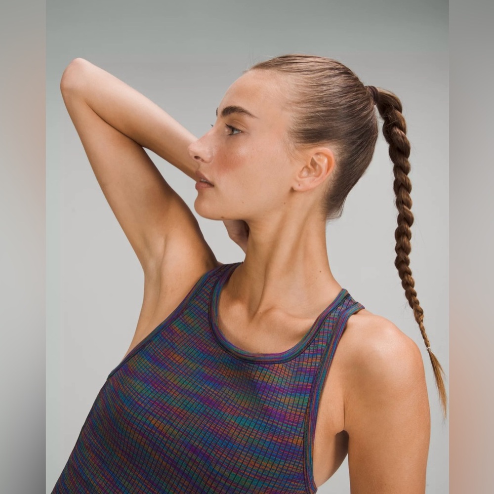 lululemon athletica Colorful Striped Tank Top